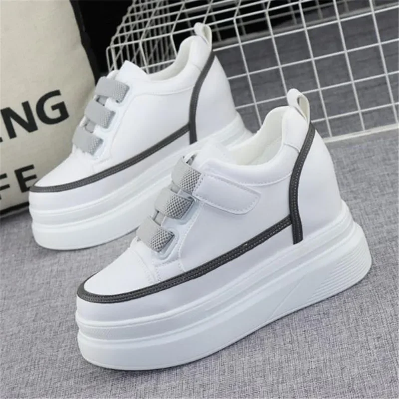 

Hot Sales Women Chunky Sneakers Fashion Platform Sneakers Ladies Wedges Casual Shoes for Leather Sports Vulcanized shoes