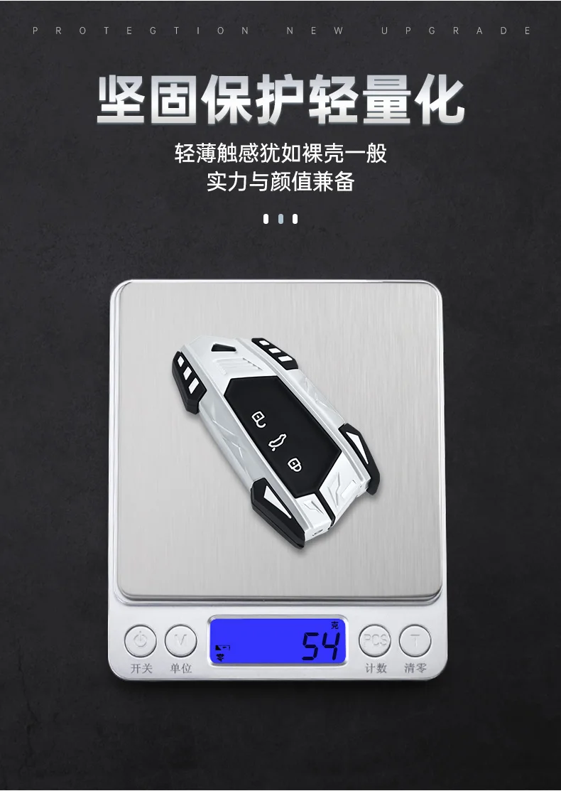 Cover chiate/telecomando per VW Volkswagen Golf 8 MK8 ID.3 ID.4 per Skoda Octavia A8 Seat Leon MK4 Cupra Formentor Tarraco accessori - S82ddf32eb2684d08ae4ad52e44992143q