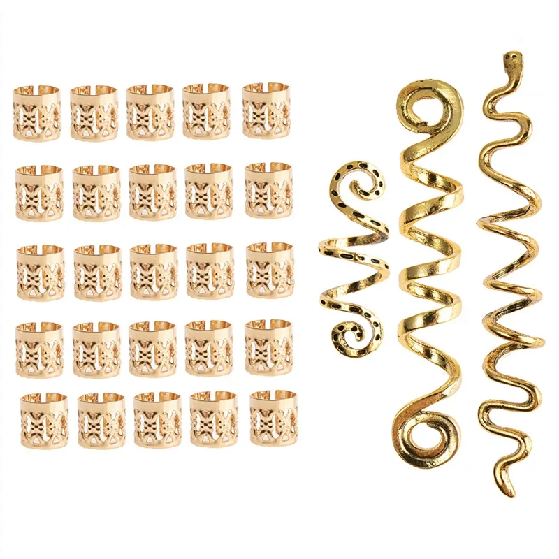 European and American popular Viking Celtic knot retro ethnic style spiral snake shaped dirty braid hair clip accessories jewelry accessories hair accessory hair clip