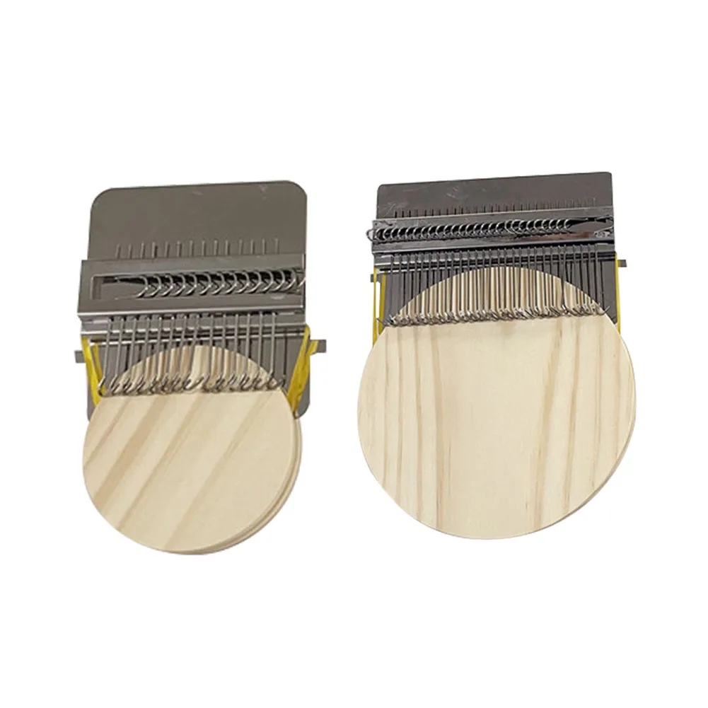 Mini Darning Loom Machine DIY Apparel Sewing Small Loom Small Mender for Darning Machine with Instructions Accessories knitting craft supplies knitting loom