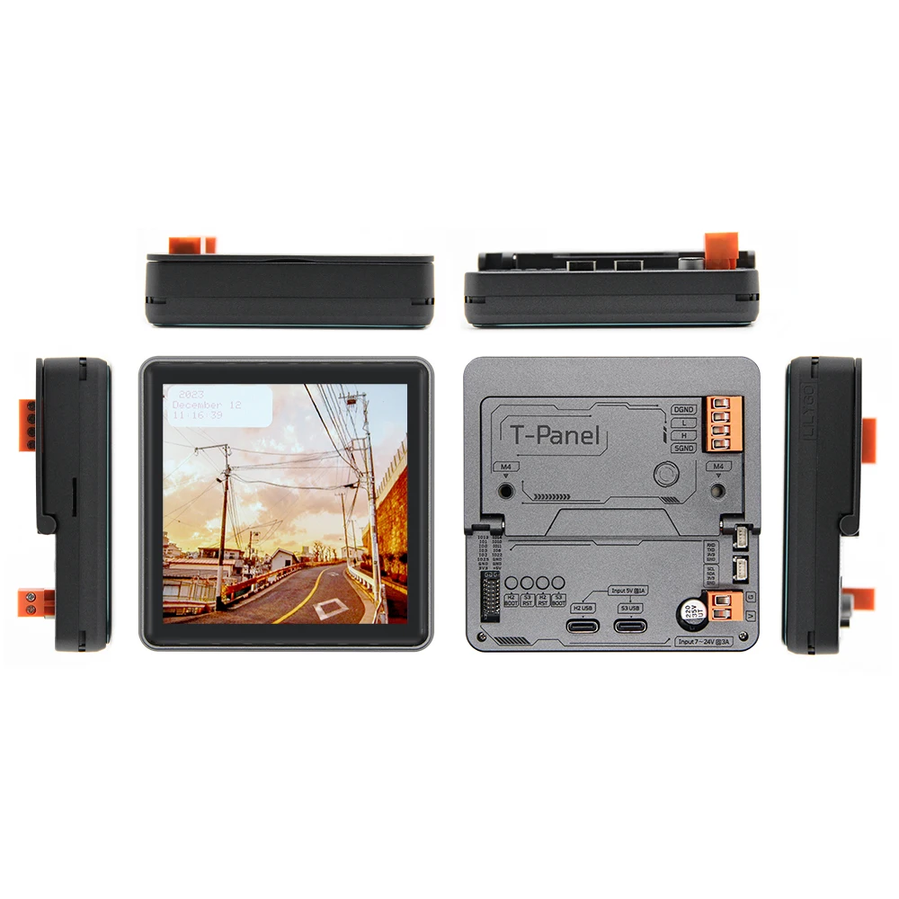 ® T-Panel-S3 ESP32-S3 ESP32-H2 Display 4.0 inch LCD Screen RS485 CAN-FD Transcei