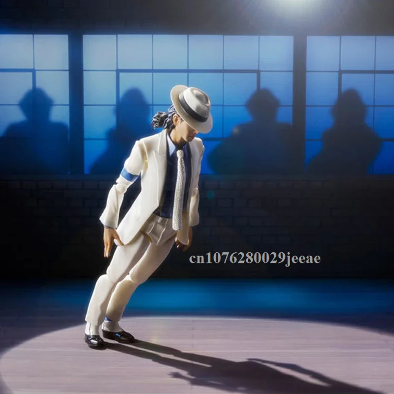 Michael Jackson Smooth Criminal Moonwalk Figma 026, Actionfigur, Modellspielzeug, Michael Jackson MJ, Thriller, gemeinsame bewegliche Geschenke – Detail 9