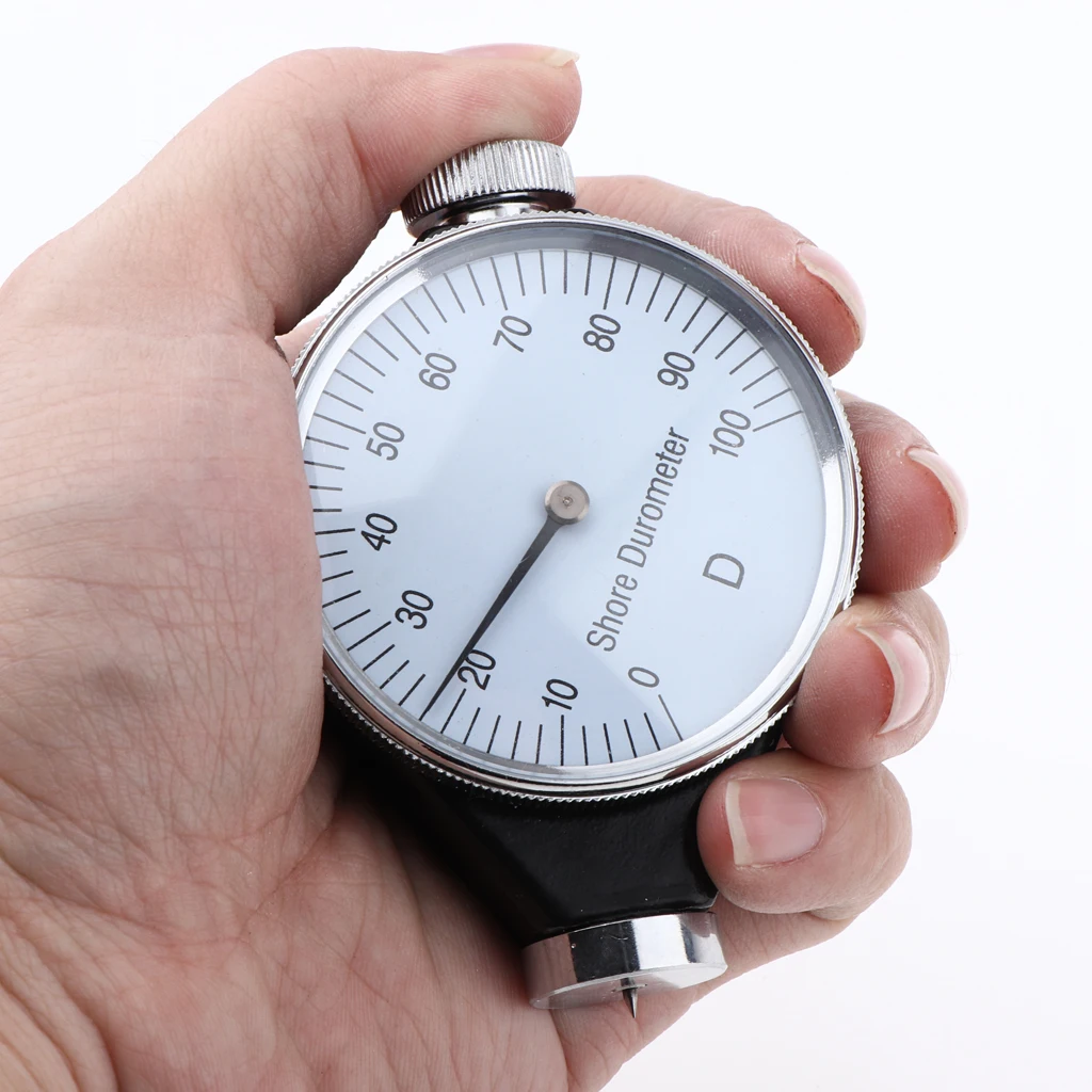 Shore Durometer Silicone & Rubber Durometer Gauge 0-100 Degree Type C