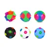 Hot Selling Small Dog Flash Pet Ball TPR Three Color Glowing Elastic Ball Training Interactive Throwing Dog Ball Dog Toys For 5