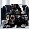 Michael Myers Blanket Super Soft Plush Flannel Blanket Living Room Bedroom Sofa  Blankets for Beds Blanket Personalized Gift 1