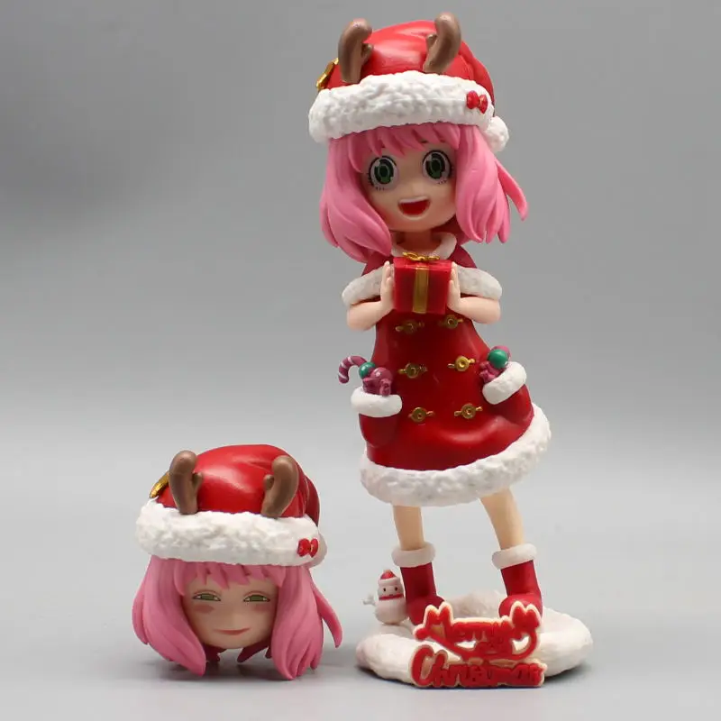 

Christmas Ania Spy Play House Doll Cartoon Around Hand-made Niche Super Cute Girl Collection Ornaments Christmas Gifts.