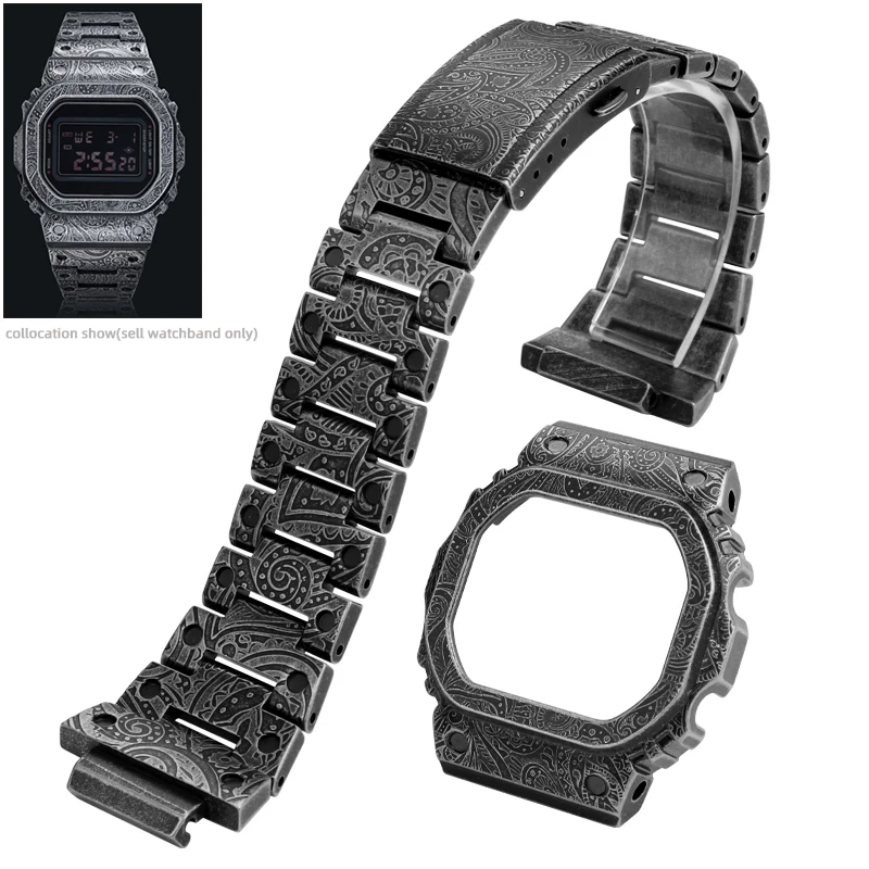  θ ݼ ð Ʈ,   ð  ̽, Casio DW5000 DW-5600 GMW-B5600 GW-5000 Ʈ  316L