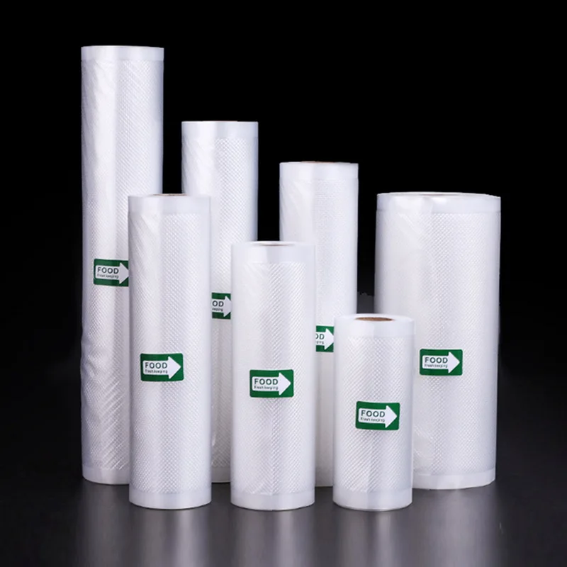 500cm/Rolls Vacuum Bags for Food Vacuum Sealer Reusable Freezer Bags Storage Dishwasher Safe
