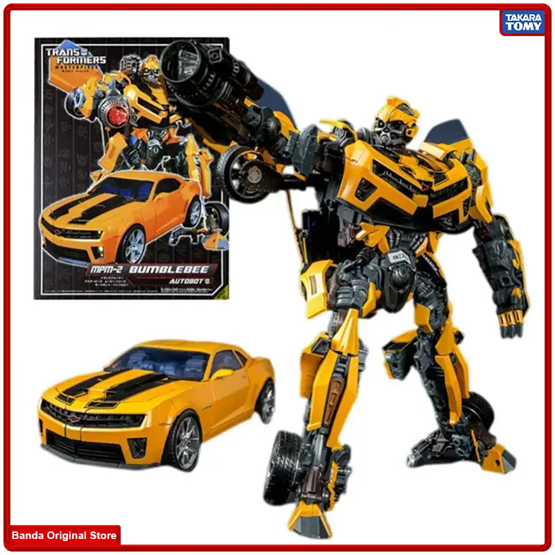 100% In Stock Original Takara Tomy Transformers Masterpiece MPM-02 MPM-2  MPM2 Bumblebee Autobot Action Figures Model Toys