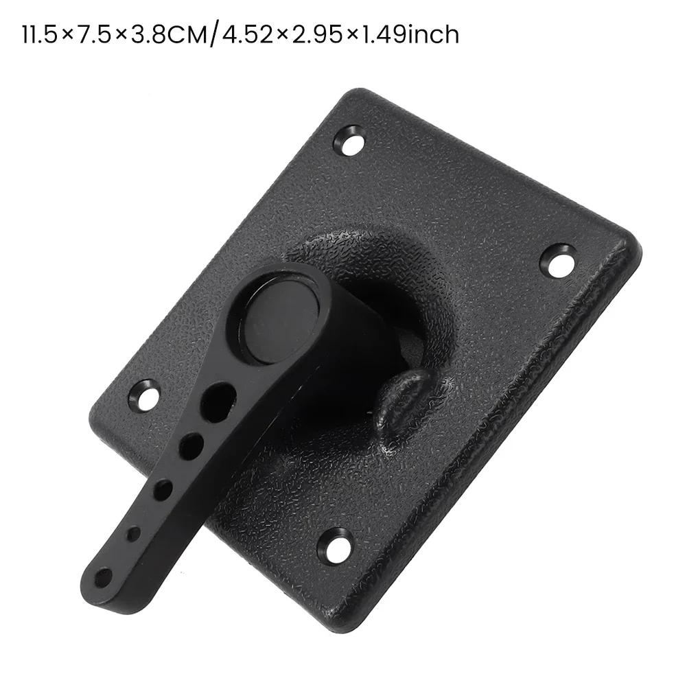 

Практичное управление рулем для водных видов спорта, черная ручка, квадратная основа, замена ABS + медная вставка, Аксессуары Для Каяка, каноэ