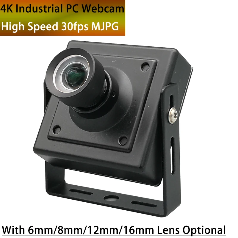 

8MP 4K USB Camera IMX577 Cmos View Angle 57 65 100 110 130 170 Degree UVC Plug Play PC Mini Webcam For Windows Linux Mac Android