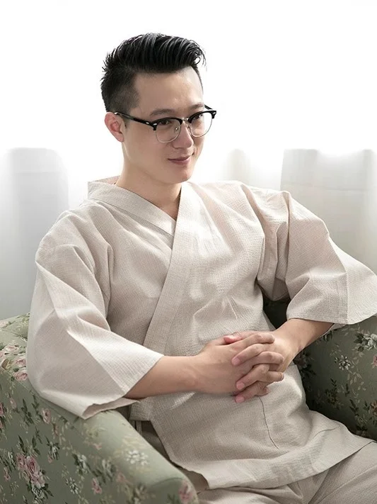 Japanese Samue Homewear Set, Traditional Japanese-style Men's Pajamas and Loungewear New Summer and Autumn Collection