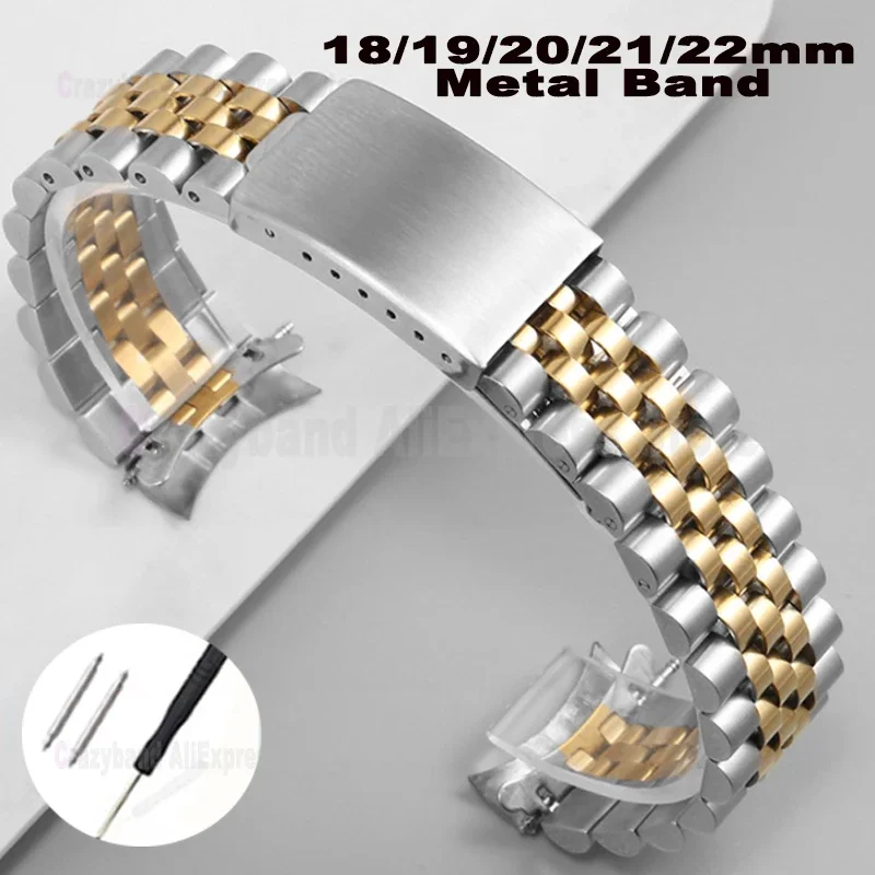 Cheap Wholesale 18Ct Yellow Gold 22 mm Watch Belt JMP09_K0031058