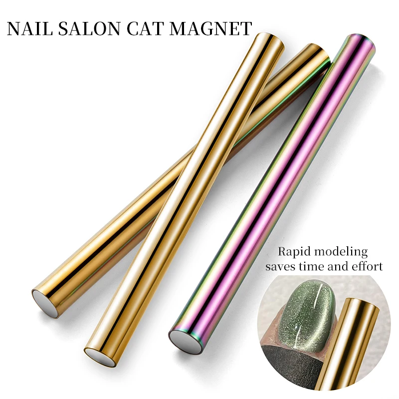 Magnetic Nail Art Tools Cat Eye Nail Tool Magnetic Nail Tools Magnetic Nail Pen Nail Care Tools Magnetic Rod for Gel Polish Nail Magnet Tool 1PC