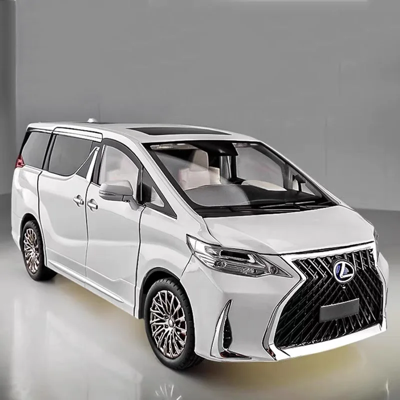 Large 1:18 Lexuss LM300 MPV Alloy Scale Car Model Diecast Metal