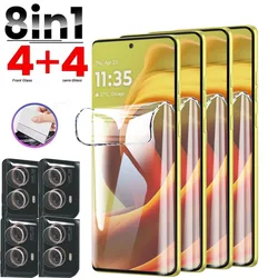 8 - in - 1 Hydrogel Film and Camera Lens Protectors - Screen and lens film (For Moto G14)