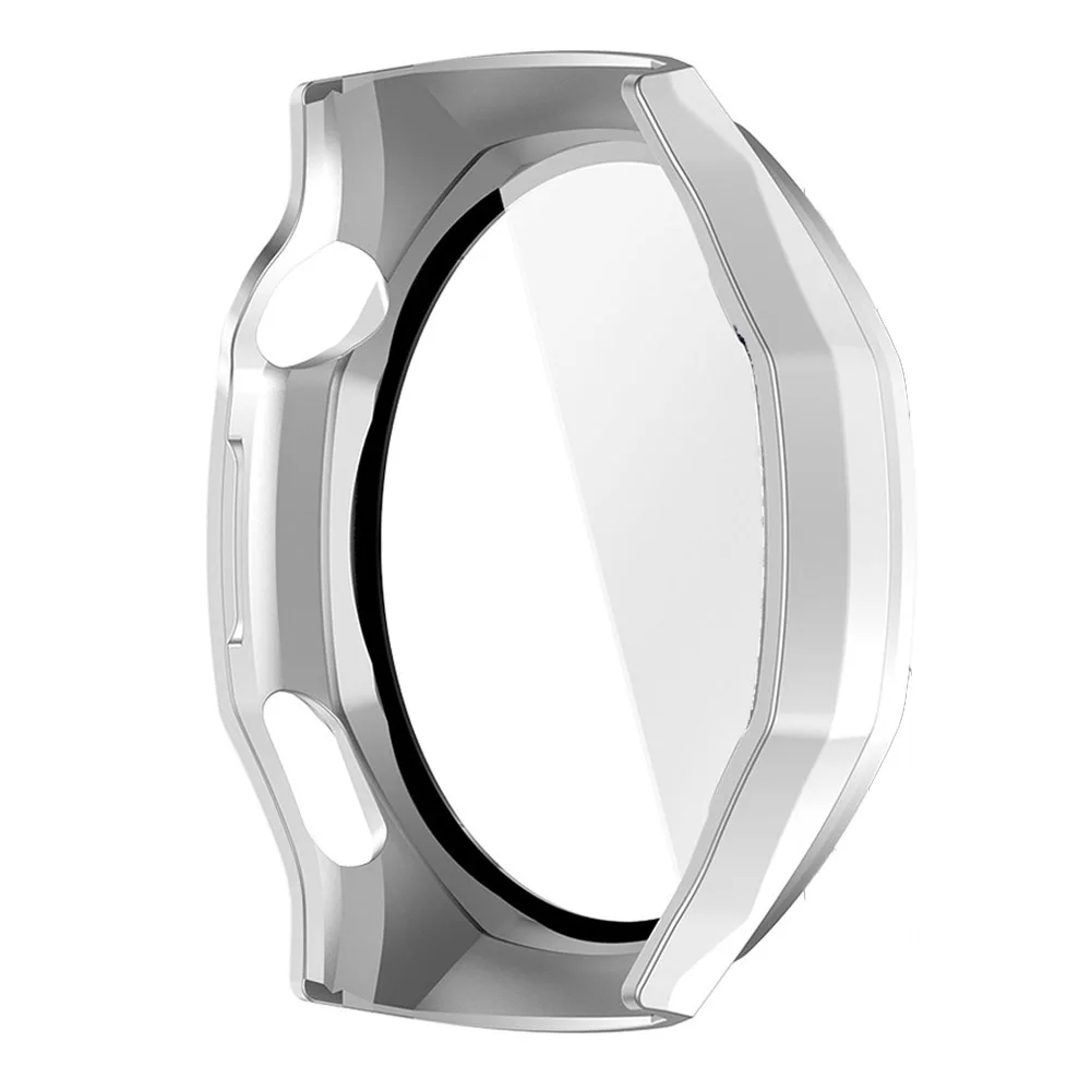 Premium Hard Shell Watch Case with Tempered Glass Protector