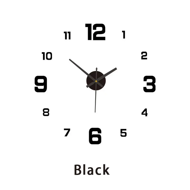Digital Wall Clock Creative Digital Glow-In-The-Dark Clock Personality Home Diy Wall Clock Decorative