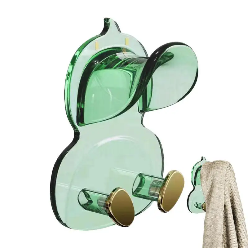 

Wall Adhesive Hooks Wall Hooks 2 Feet Nail Free Hangers Duck Shaped Heavy Duty Wall Hooks For Data Cable Kitchenware Clothing