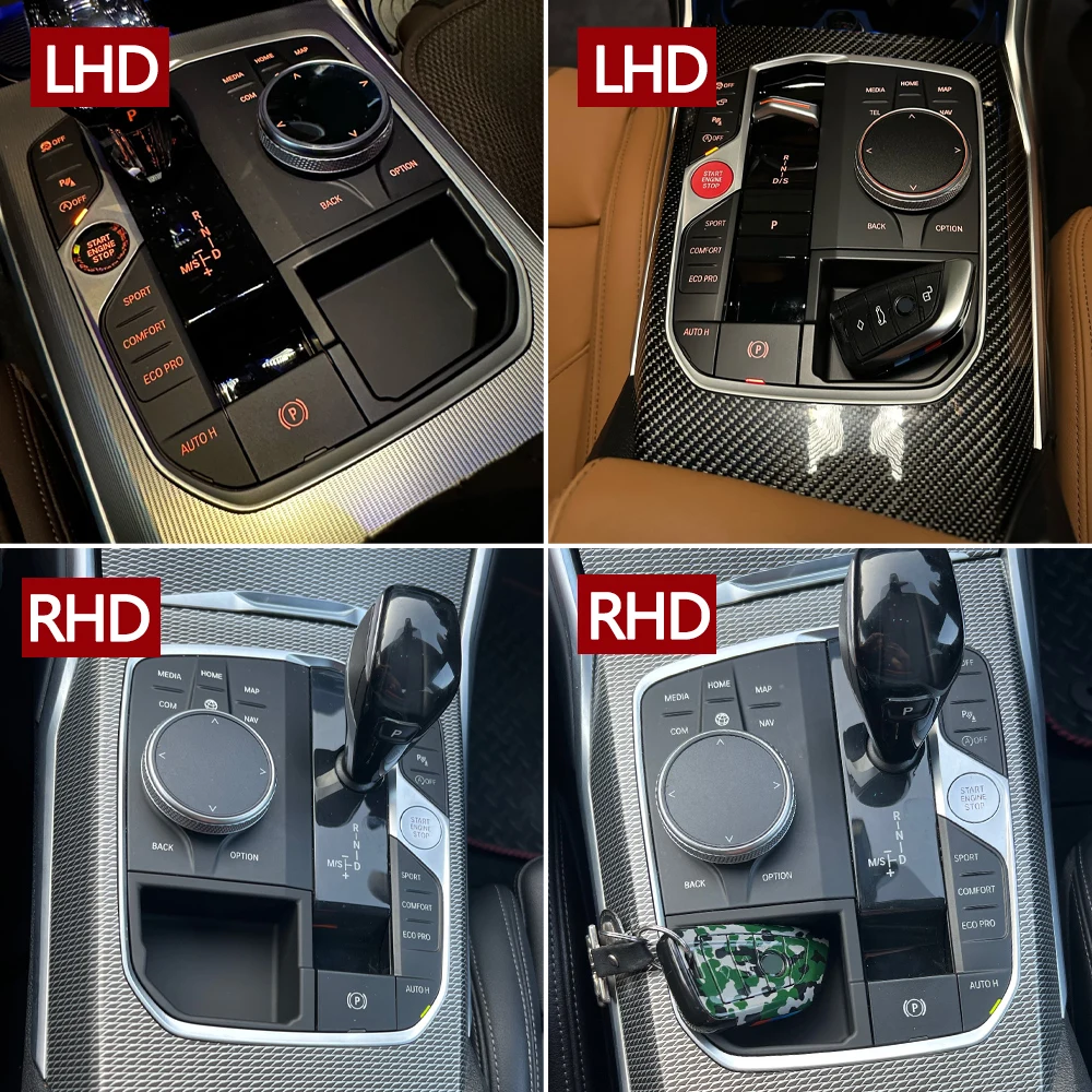 Upgraded Car Central Console Gear Shift Storage Box Organizer