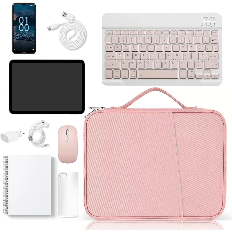 Premium Tablet Sleeve Bag with Handle - 14.6-inch to 11-inch Tablets