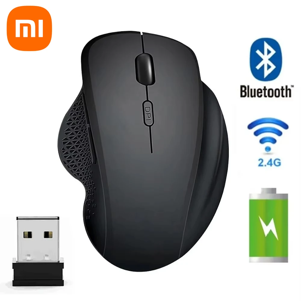 Xiaomi Bluetooth Wireless Mouse Dual-mode1600 Dpi Rechargeable Ergonomic Gaming Mouse Suitable For Mobile Phones Apple Laptops wireless mouse gaming mouse wireless gaming mouse ergonomic mouse