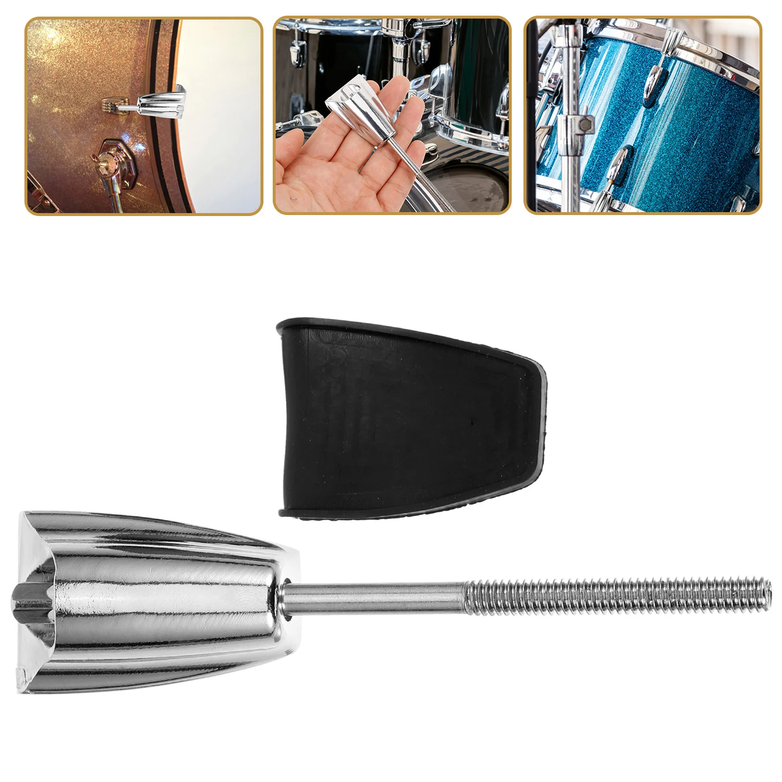 Drum Hook Snare Lug Connector Parts Instrument Supplies Claw Lugs Rubber Durable