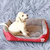 Classical pet Mat Fashion Dog Kennel Bed House Breathable Cotton Soft Cat Nest Dog Warm Bed for Small Medium Dog 6