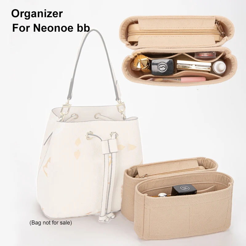 Storage For NeoNoe BB Bucket Women Luxury Bags Makeup Handbag Shaper Travel Inner  Purse Cosmetic Felt Insert Bag Organizer - AliExpress