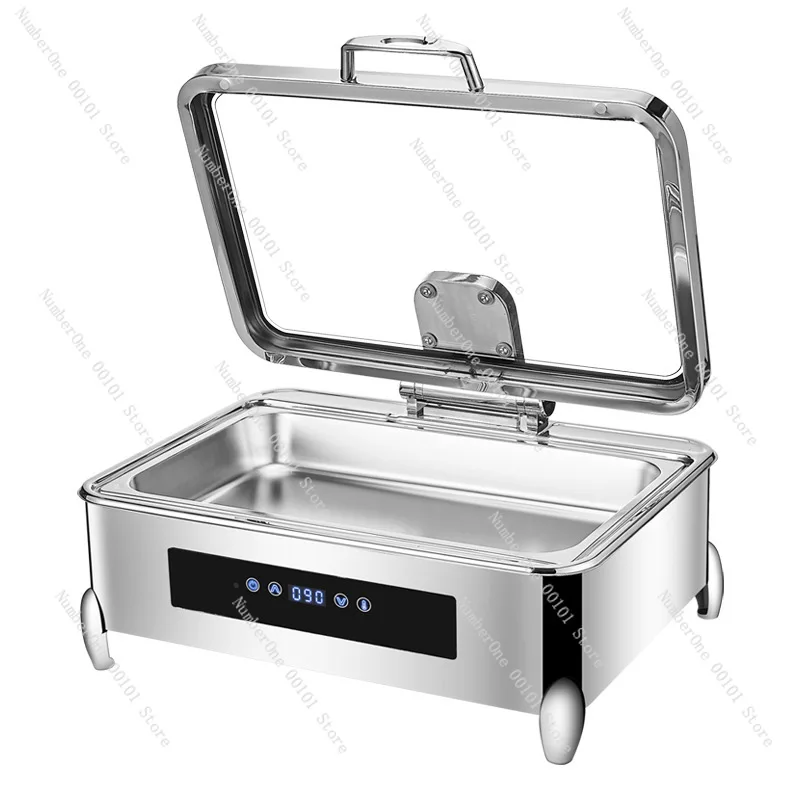 

304 Stainless Steel Buffet Maintaining Furnace Electric Heating Buffet Stove Hotel Breakfast Stove Display Basin Dishes