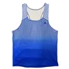 Men Running Marathon Singlets Sleeveless Gym Clothing Men Sleeveless Tank Top Vest for Men Running Vest Customization 4