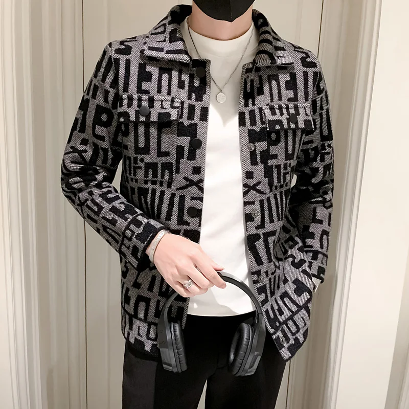 2022 Brand Cardigan Men Fashion Casual Streetwear Sweater Coat Men Top Quality Autumn Winter Thick Warm Wool Cardigans S-3XL