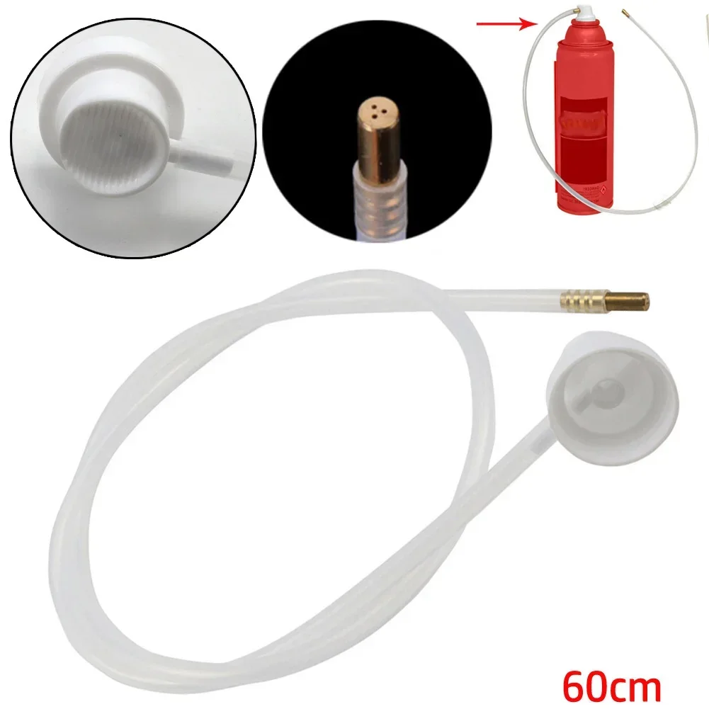Lot De 2 Tuyaux D'Extension De Buse Pour Aérosols - 50 Cm - Pour Nettoyage Climatiseurs, Maintenance