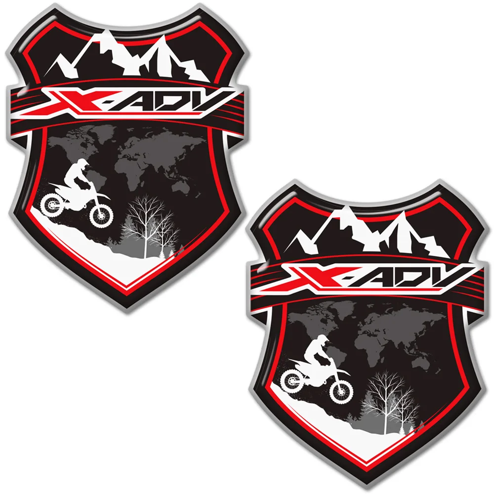 Side Panel Stickers Scooters X ADV For HONDA XADV X-ADV 750 150 Tank Pad Fuel Protector Fairing Emblem Windshield Motorcycle