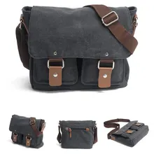 

Men's Vintage Canvas Bag Men Casual Crossbody Bag For Men Messenger Bag Man Travel Shoulder Bags Bolsa Masculina High Quality