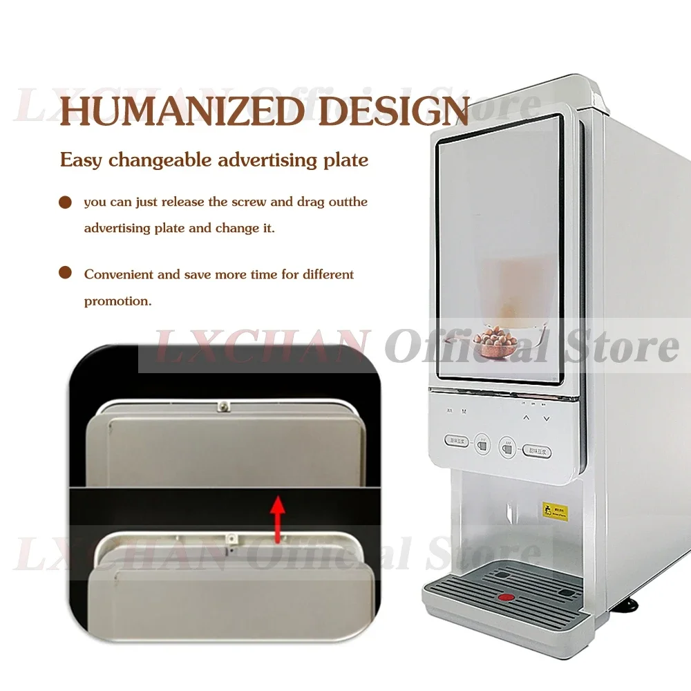HomeWise CIMT2 Commercial Instant Soymilk Maker Automatic Instant Beverage Maker Soymilk/Coffee/Milk/Hot Chocolate 110V 220-240V 2