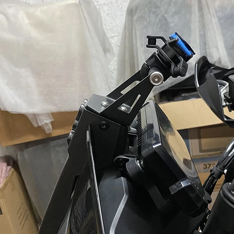 Universal Motorcycle GPS and Smartphone Navigation Mount Holder