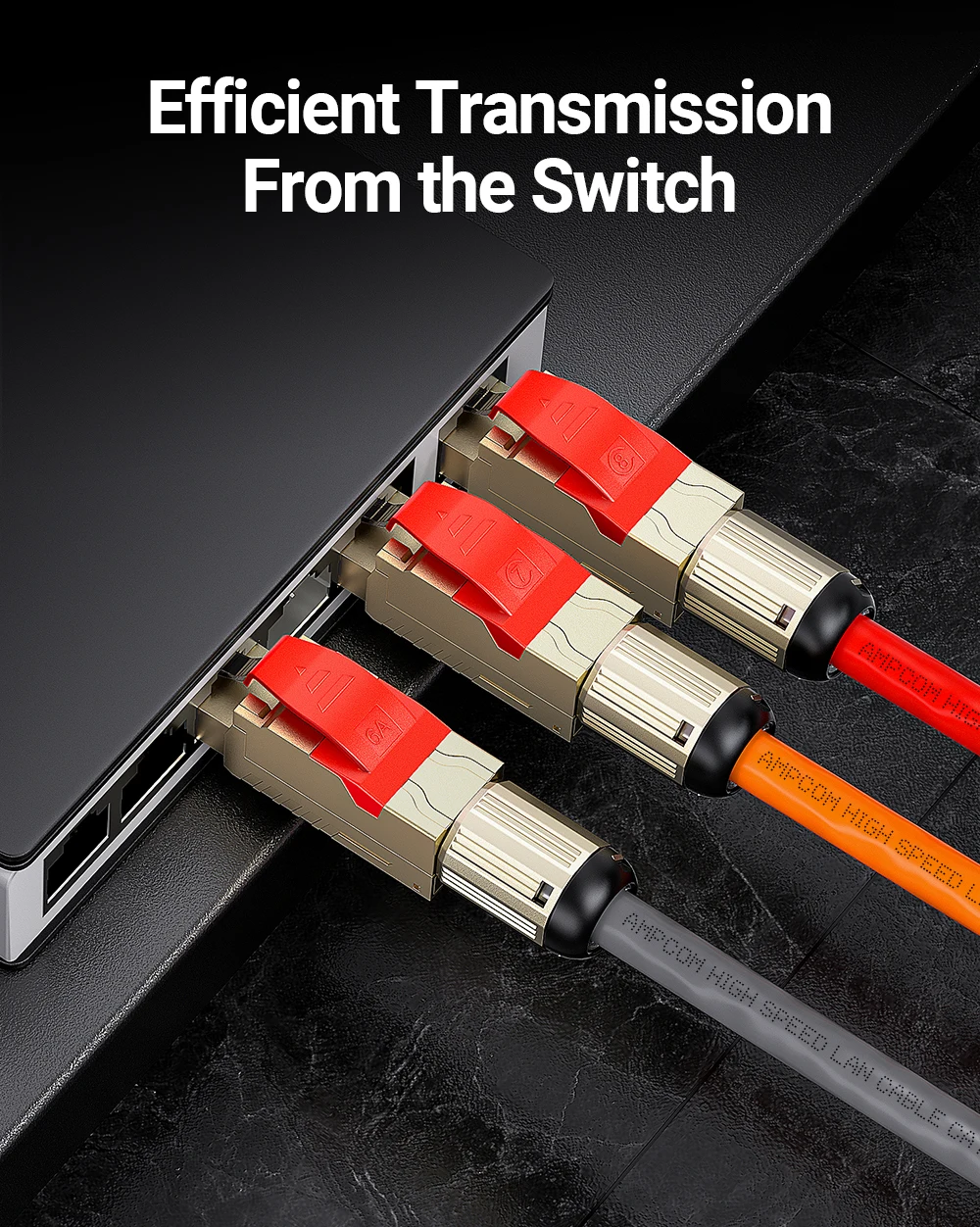 Conector RJ45 Ferramenta CAT8 STP Plugs Modulares