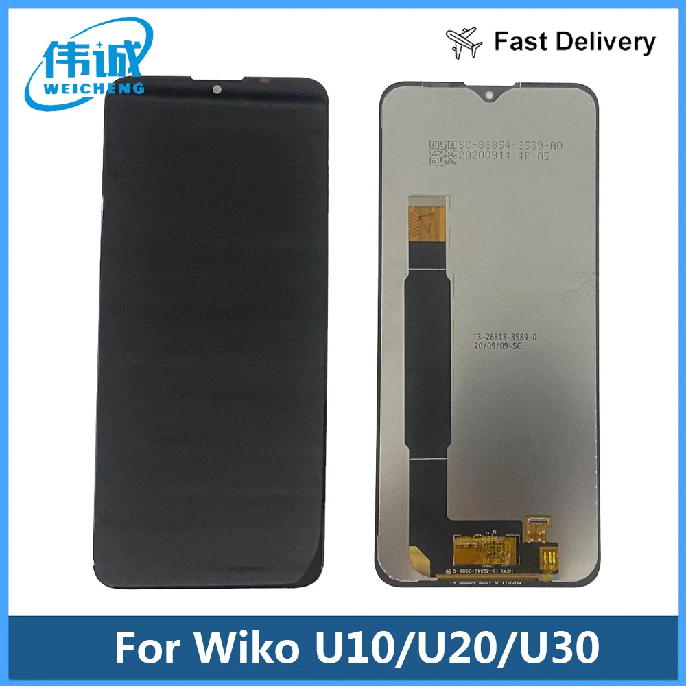 6.82 ''Testato Per Wiko Power U10 U20 U30 Display Lcd Touch Panel Digitizer Per Wiko U10 Lcd U20 Schermo Lcd U30 Display