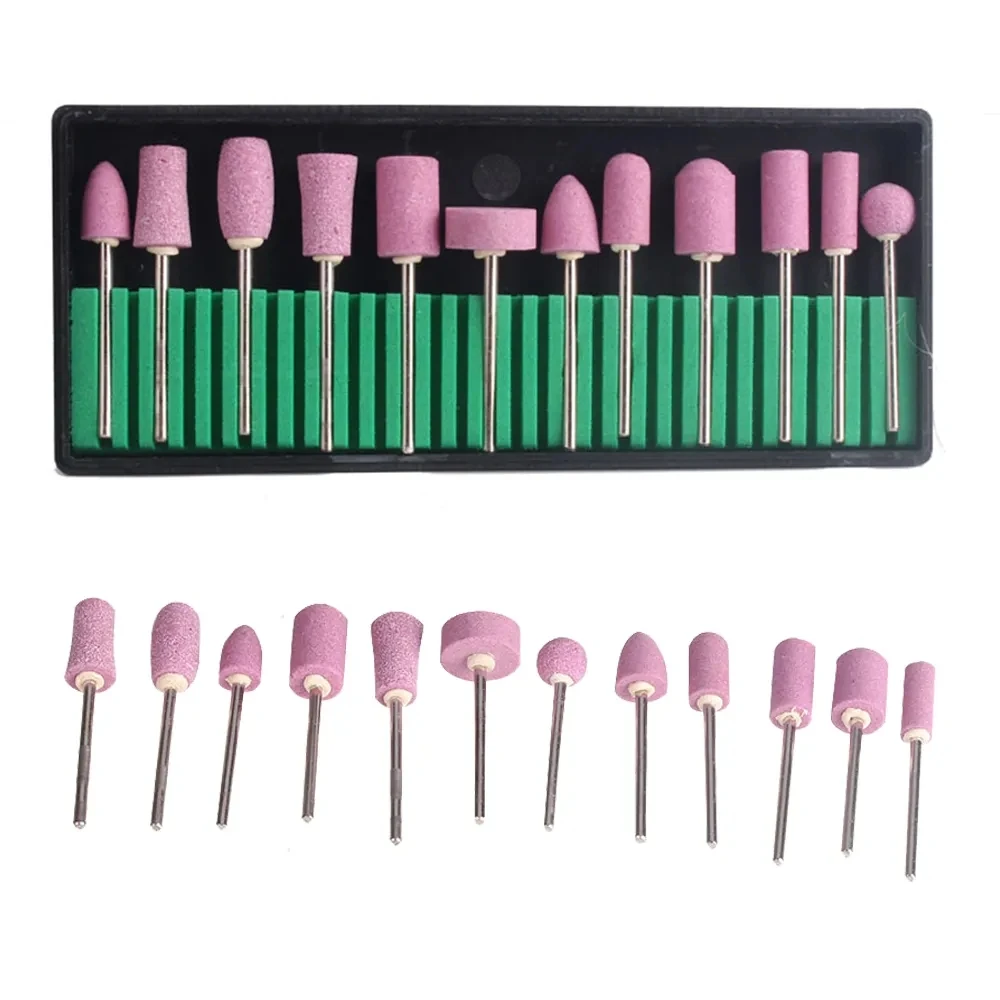 Nail Drill Kit Boxed Metal Polishing Grinding Head for Gel Nail Polish Manicure Pedicure Electric Machine Access