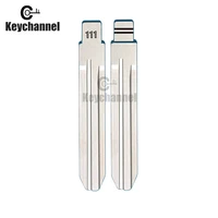 10PCS โลหะ #111 Blank Car Key สำหรับ KD VVDI Remote สำหรับ Subaru XV Legacy Forester Outback Impreza tribeca Isuzu LISHI TOY43R 4