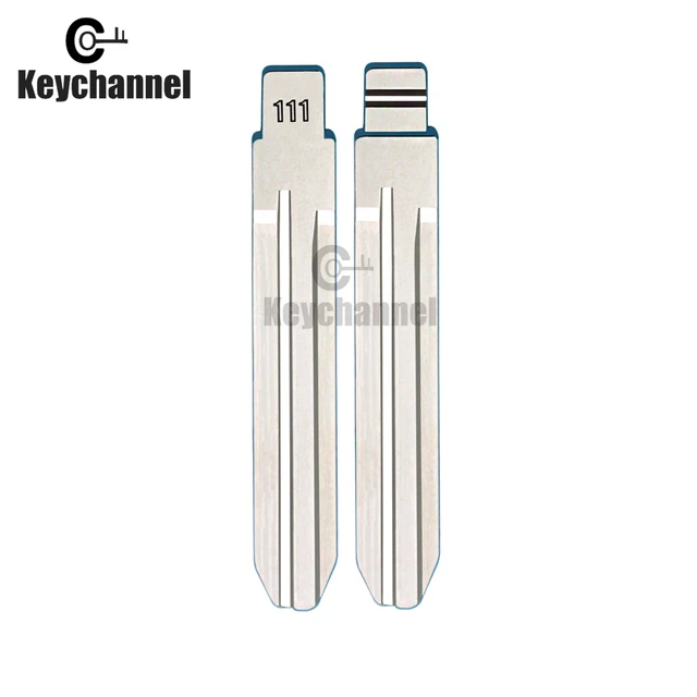 10PCS โลหะ #111 Blank Car Key สำหรับ KD VVDI Remote สำหรับ Subaru XV Legacy Forester Outback Impreza tribeca Isuzu LISHI TOY43R 4
