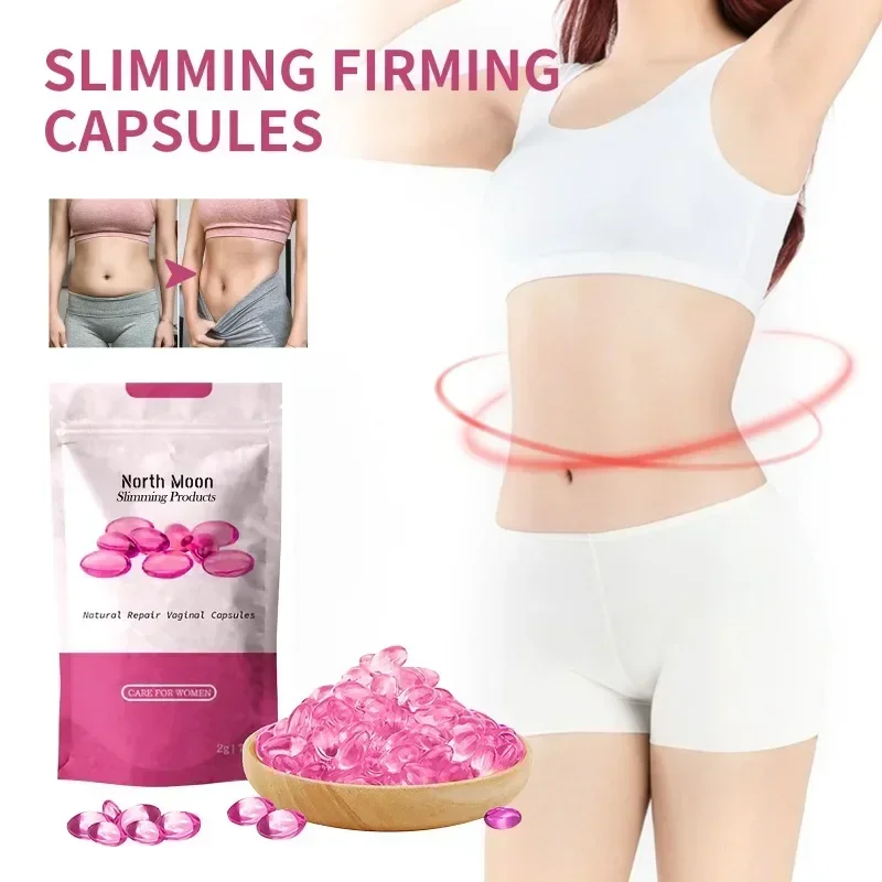 Weight Loss Products Anti-Itch Detox Slimming Capsules Vaginal Tightening Shrink Fat Burning Flat Belly Cleaning Feminine Hygiene Weight Loss Capsule