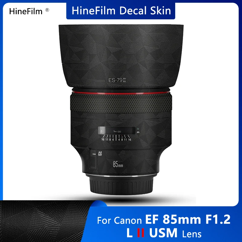 for Canon EF85 II Lens Decal Skin for Canon EF 85mm II