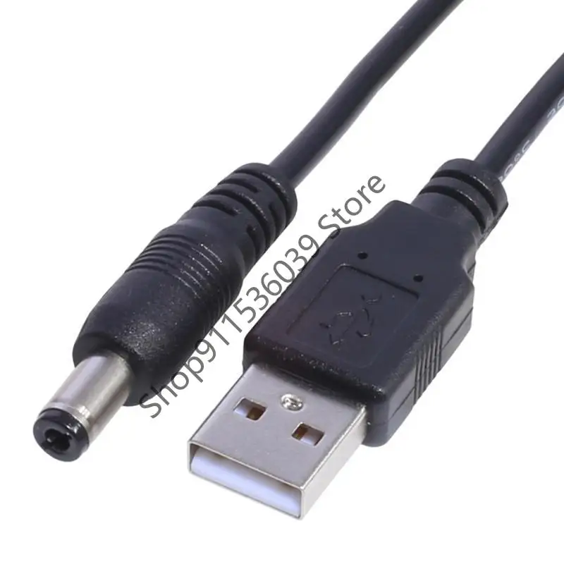 Universal USB to DC Power Extension Cable Connector - Versatile Multi-Size Plug Adaptors