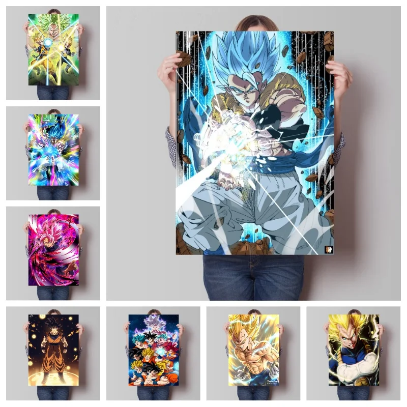 

Dragon Ball Kakarotto Classic Japanese Anime Canvas Painting HD Pictures Applicable Places Living Room Bedroom Background Wall