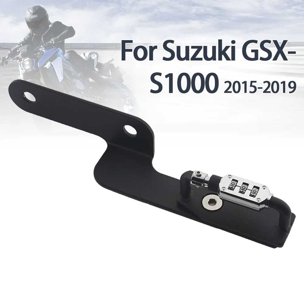 

Замок для мотоциклетного шлема, защита от кражи, защита от ржавчины, замок для шлема GSX-S1000 GSX S1000, замок паролем 2015-2019