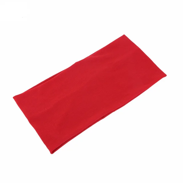 Solid Wide Elastic Headband Yoga Sports Headstrap Headwrap 2