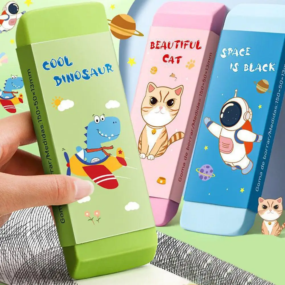 Cute Giant Eraser Soft Double Head Super Large Cute Eraser Students Pencil Eraser for Sketch Writing Kawaii Stationery Gift 3
