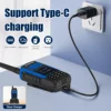 Baofeng BF-1802L Walkie Talkie USB-C Charging Tri-Band 220-260mhz Wireless Copy Frequency NOAA 999CH Battery Save Upgrade BF-H7 3
